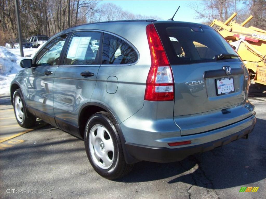 2010 CR-V LX AWD - Opal Sage Metallic / Ivory photo #2