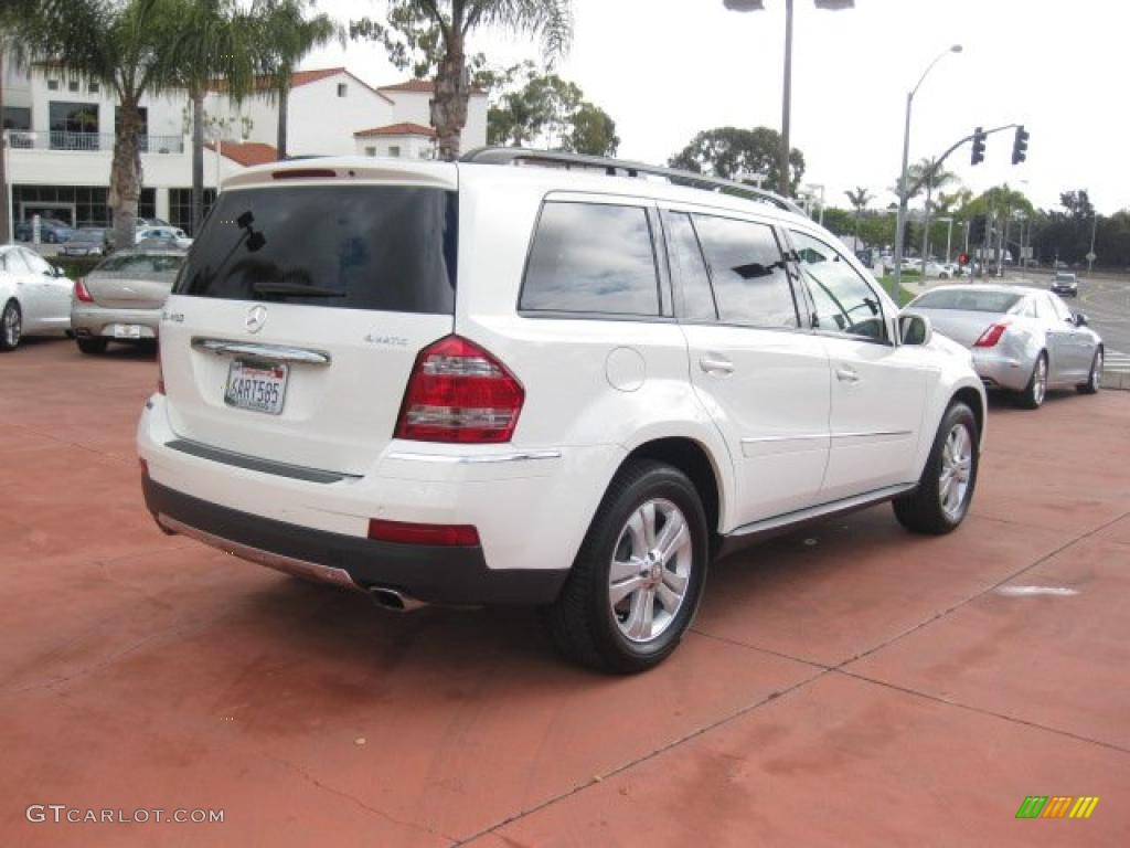 2008 GL 450 4Matic - Arctic White / Black photo #5