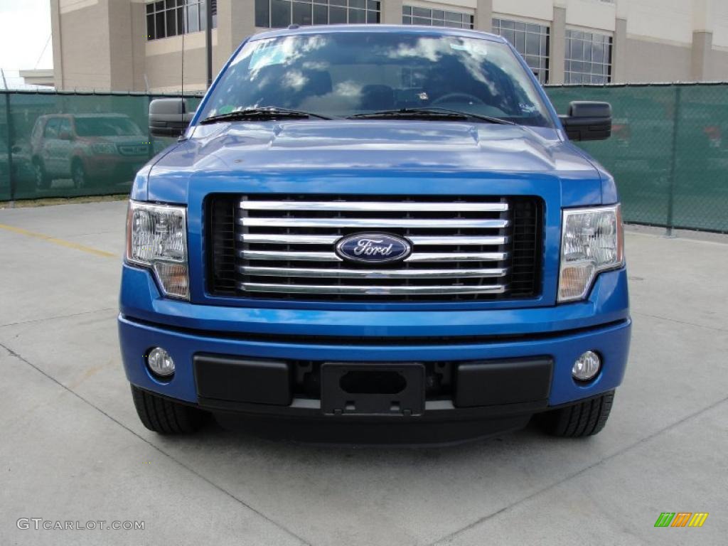 Blue Flame Metallic 2011 Ford F150 XLT SuperCrew Exterior Photo #45369326