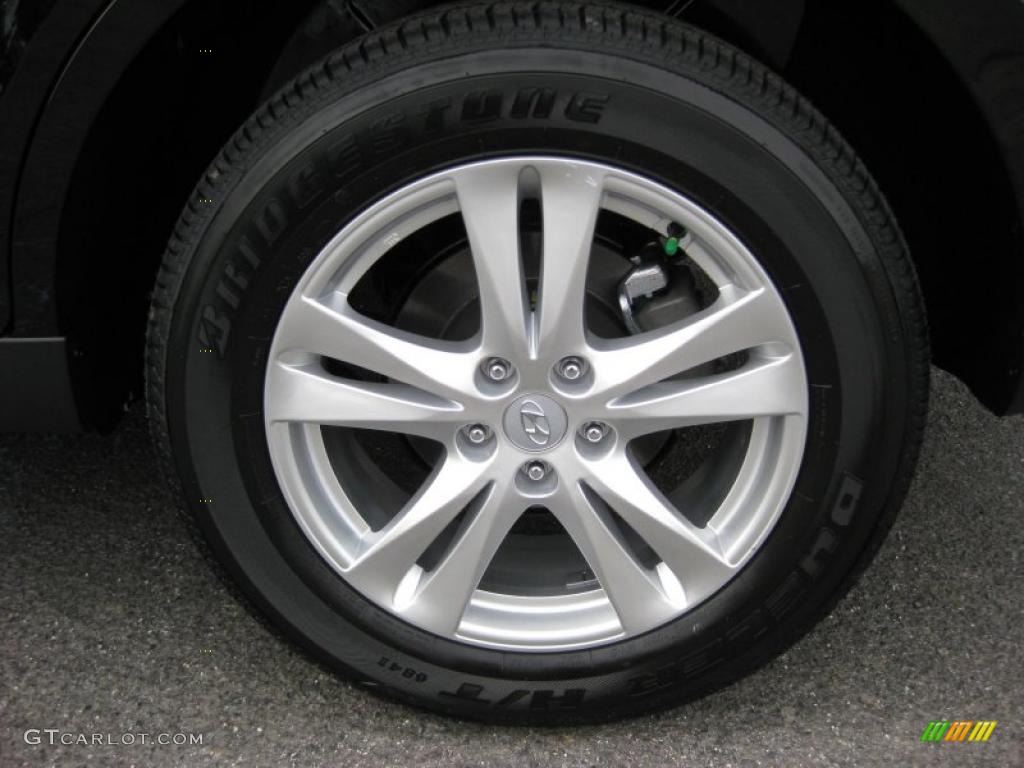 2011 Hyundai Santa Fe Limited AWD Wheel Photo #45369510