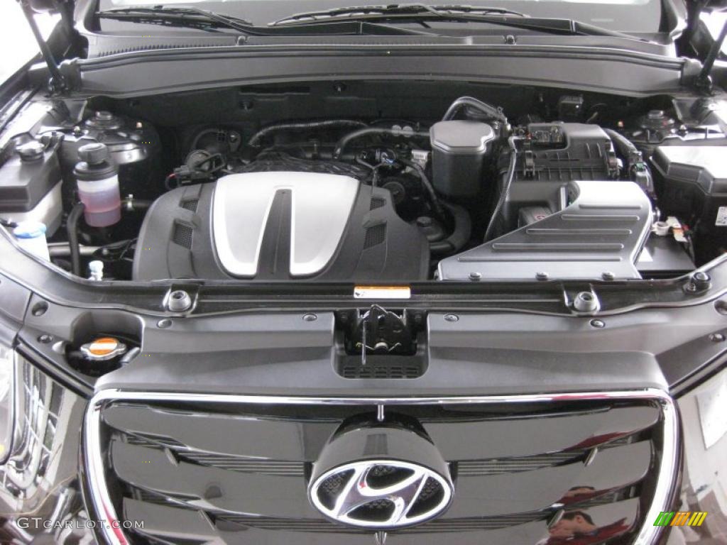 2011 Hyundai Santa Fe Limited AWD 3.5 Liter DOHC 24-Valve VVT V6 Engine Photo #45369518