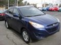 Iris Blue 2011 Hyundai Tucson GLS Exterior