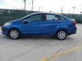 2011 Blue Flame Metallic Ford Fiesta SE Sedan  photo #6