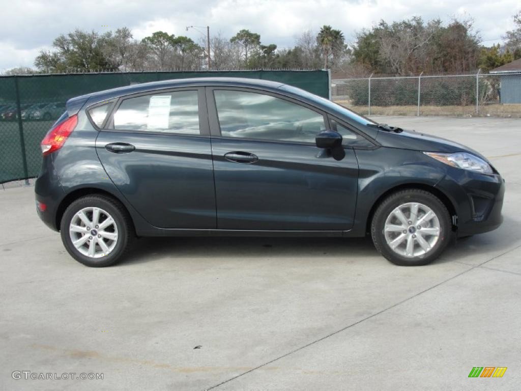Monterey Grey Metallic 2011 Ford Fiesta SE Hatchback Exterior Photo #45370382