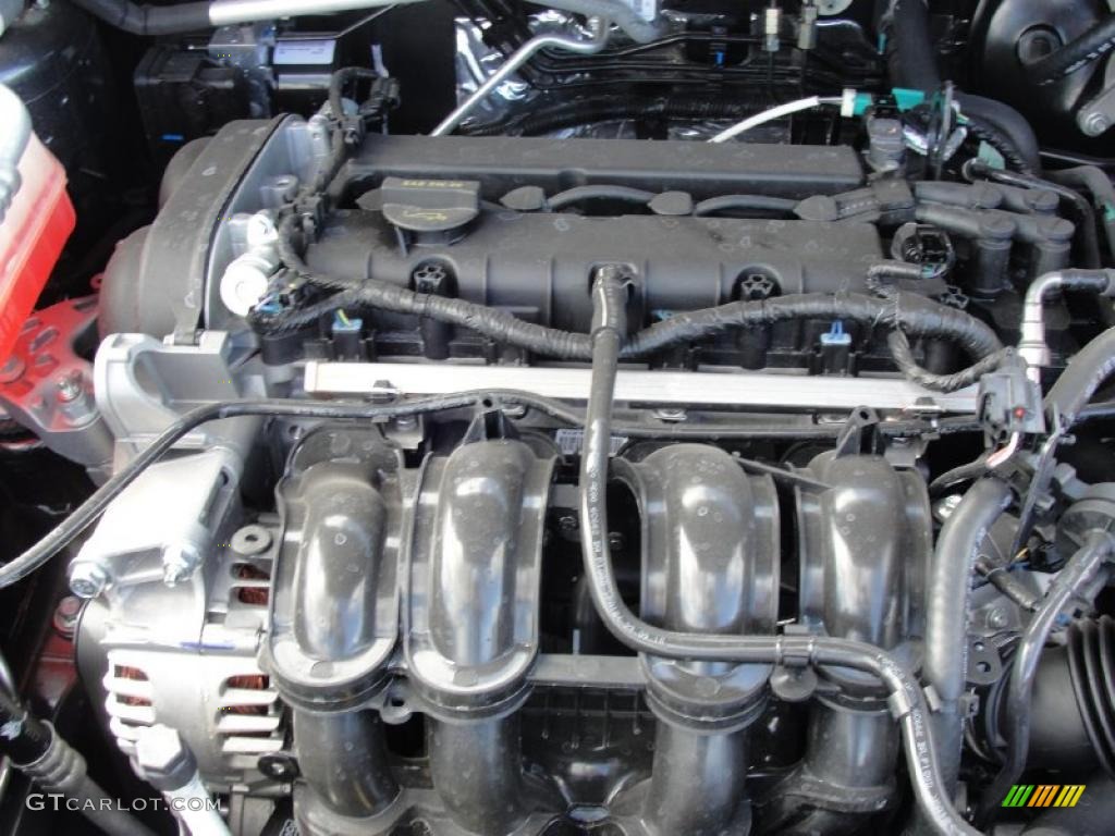 2011 Ford Fiesta SE Hatchback 1.6 Liter DOHC 16-Valve Ti-VCT Duratec 4 Cylinder Engine Photo #45370442