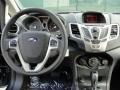 Charcoal Black/Blue Cloth Dashboard Photo for 2011 Ford Fiesta #45370526