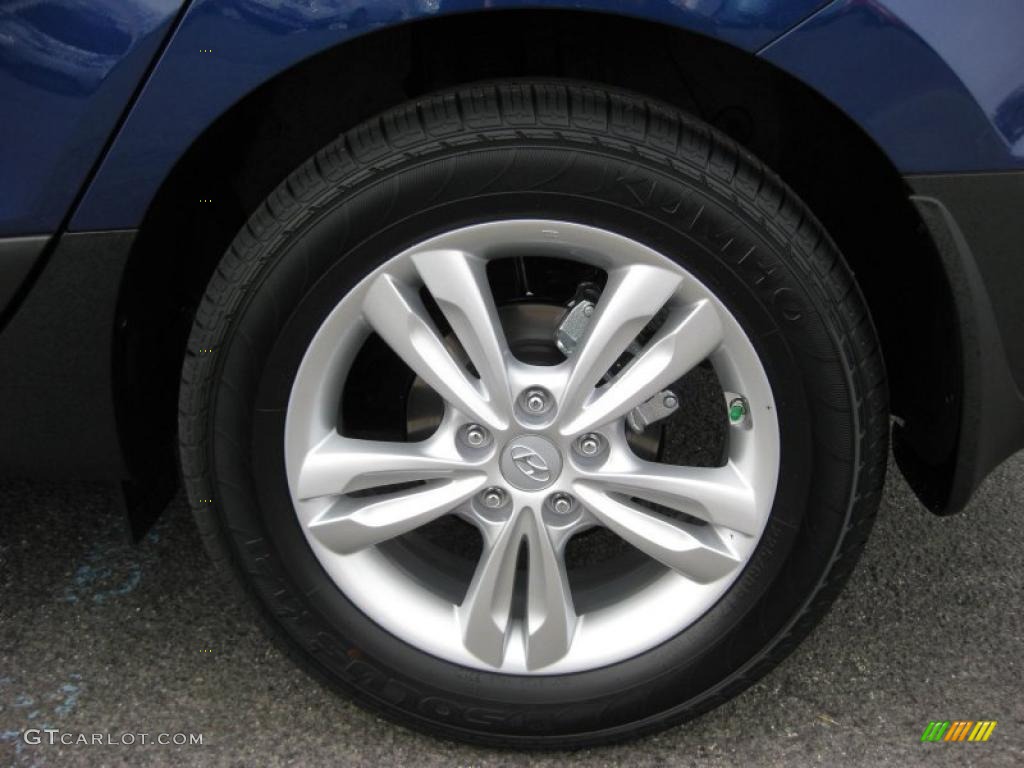 2011 Hyundai Tucson GLS Wheel Photo #45370646