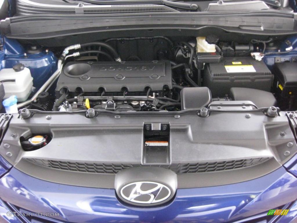 2011 Hyundai Tucson GLS 2.4 Liter DOHC 16-Valve CVVT 4 Cylinder Engine Photo #45370658