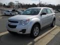 Silver Ice Metallic 2011 Chevrolet Equinox LS Exterior