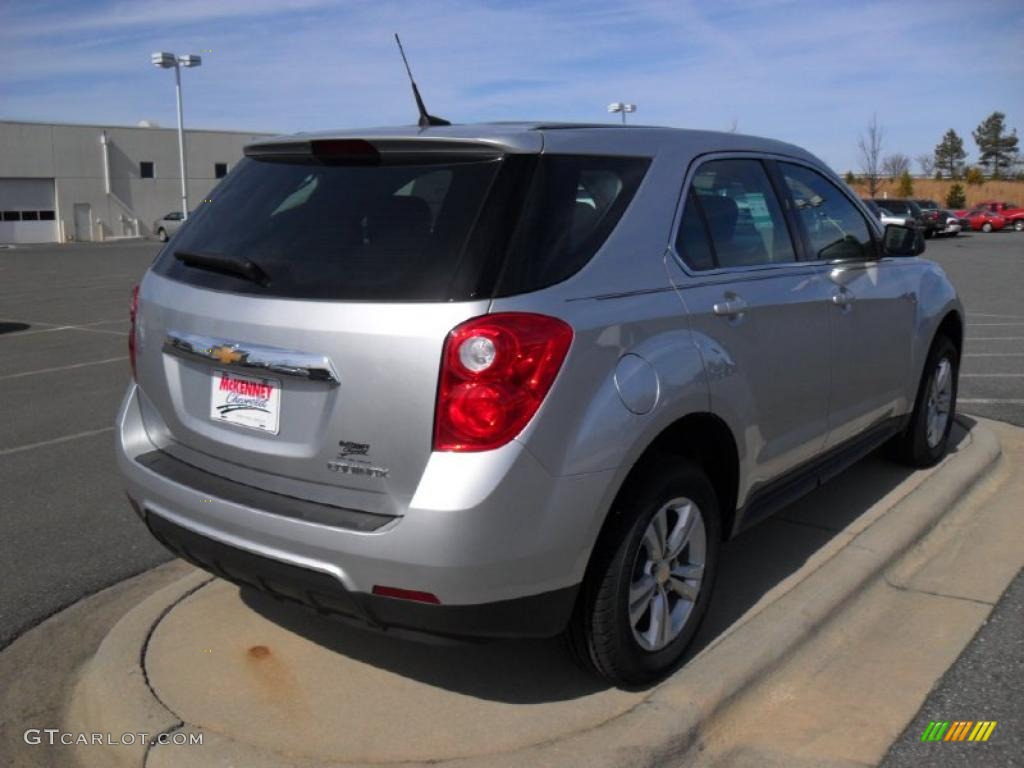 Silver Ice Metallic 2011 Chevrolet Equinox LS Exterior Photo #45370938