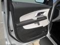 Light Titanium/Jet Black Door Panel Photo for 2011 Chevrolet Equinox #45370954