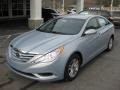 Iridescent Silver Blue Metallic - Sonata GLS Photo No. 2