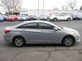 Iridescent Silver Blue Metallic - Sonata GLS Photo No. 5