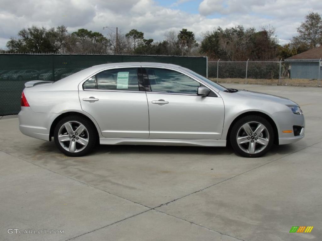 2011 Fusion Sport - Ingot Silver Metallic / Sport Black/Charcoal Black photo #2