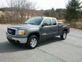 Gray Green Metallic - Sierra 1500 SLE Extended Cab 4x4 Photo No. 1