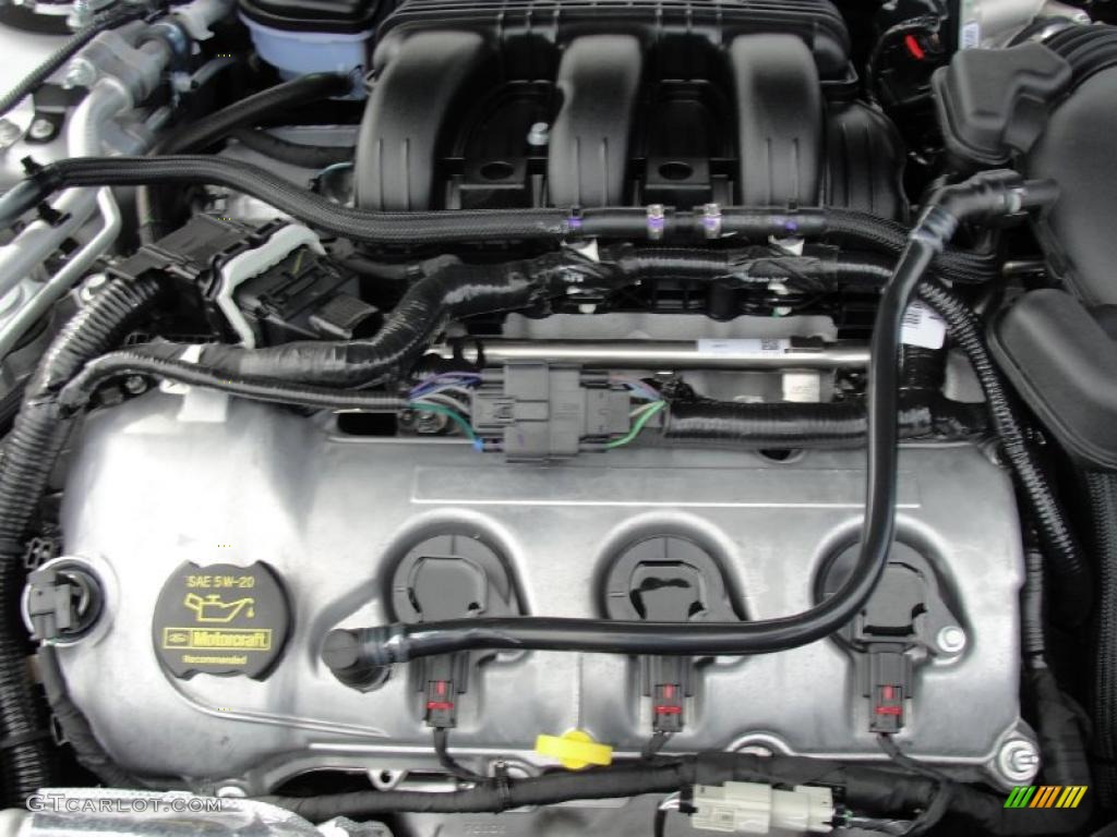 2011 Ford Fusion Sport 3.5 Liter DOHC 24-Valve VVT Duratec V6 Engine Photo #45373052