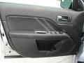Sport Black/Charcoal Black 2011 Ford Fusion Sport Door Panel