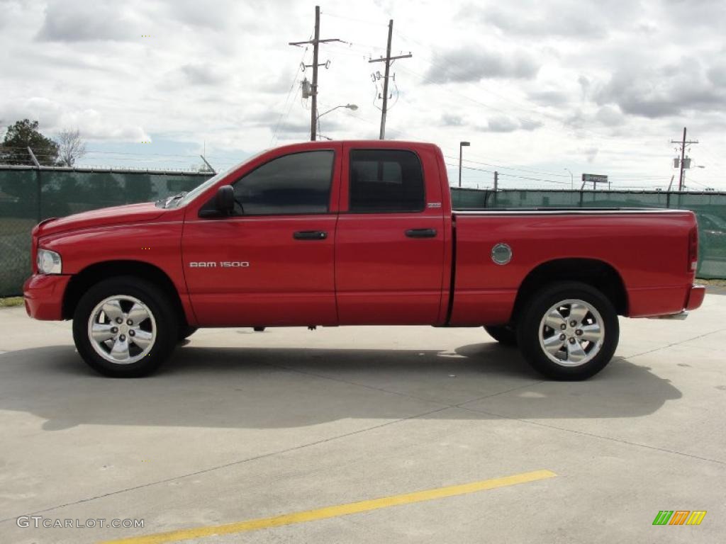 2002 Ram 1500 Sport Quad Cab 4x4 - Flame Red / Dark Slate Gray photo #6