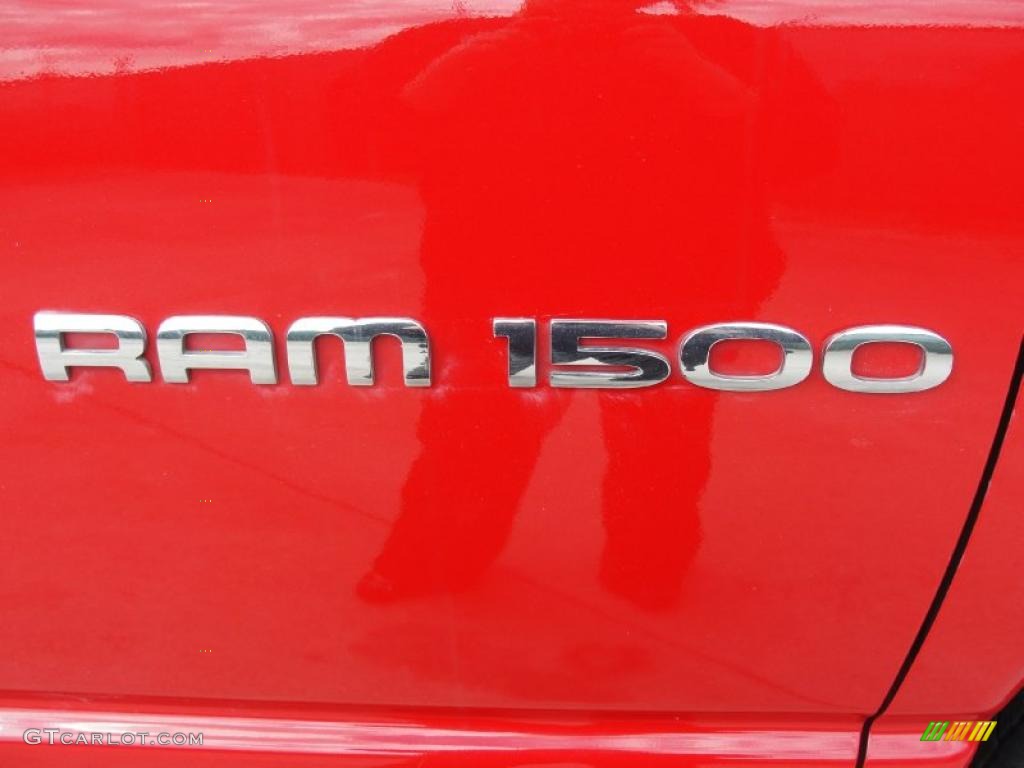 2002 Dodge Ram 1500 Sport Quad Cab 4x4 Marks and Logos Photo #45373601