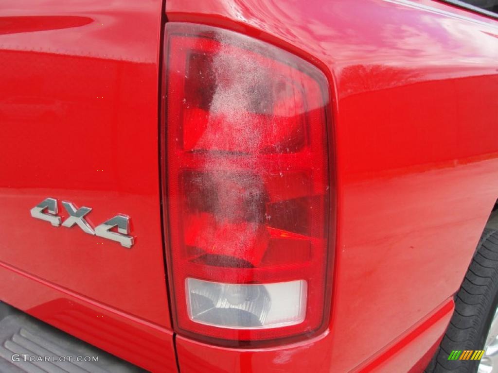 2002 Ram 1500 Sport Quad Cab 4x4 - Flame Red / Dark Slate Gray photo #26