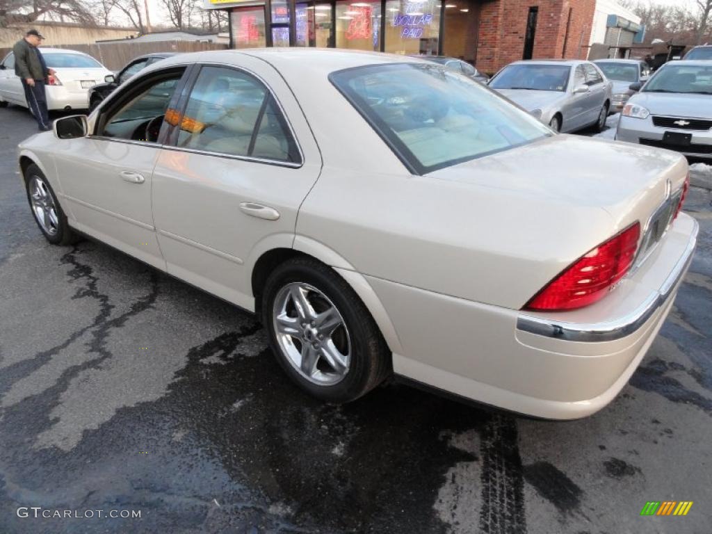 Ivory Parchment Pearl Tri-Coat 2002 Lincoln LS V8 Exterior Photo #45374033