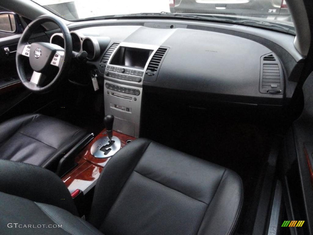 2005 Nissan Maxima 3.5 SL Black Dashboard Photo #45374377