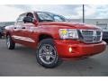 Sunburst Orange Pearl - Dakota Laramie Crew Cab 4x4 Photo No. 25