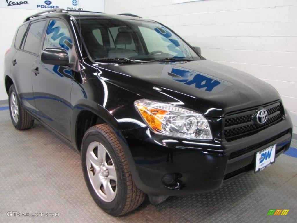 2008 RAV4 4WD - Black / Ash photo #1