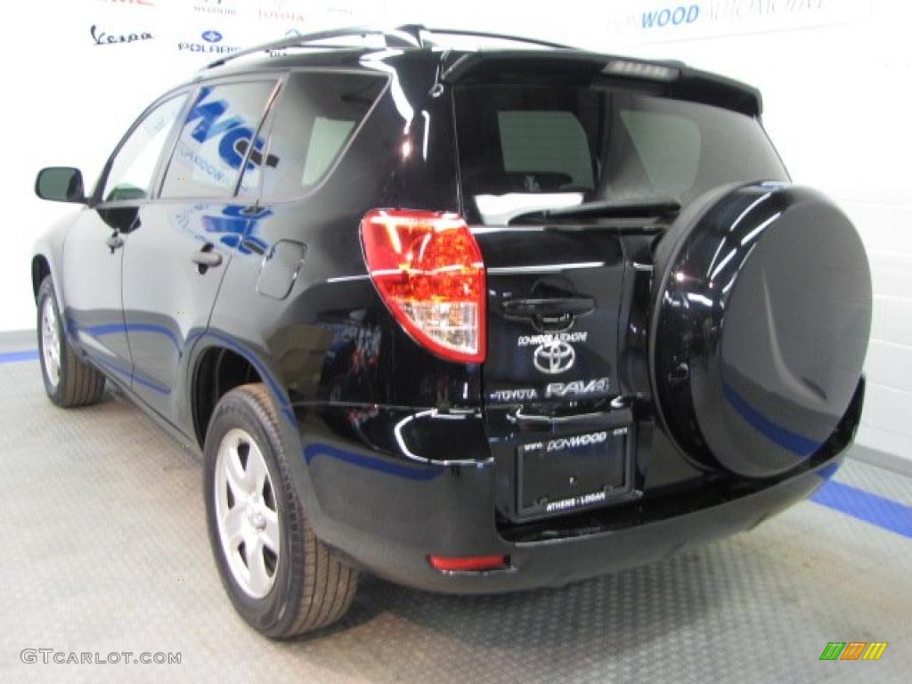 2008 RAV4 4WD - Black / Ash photo #3