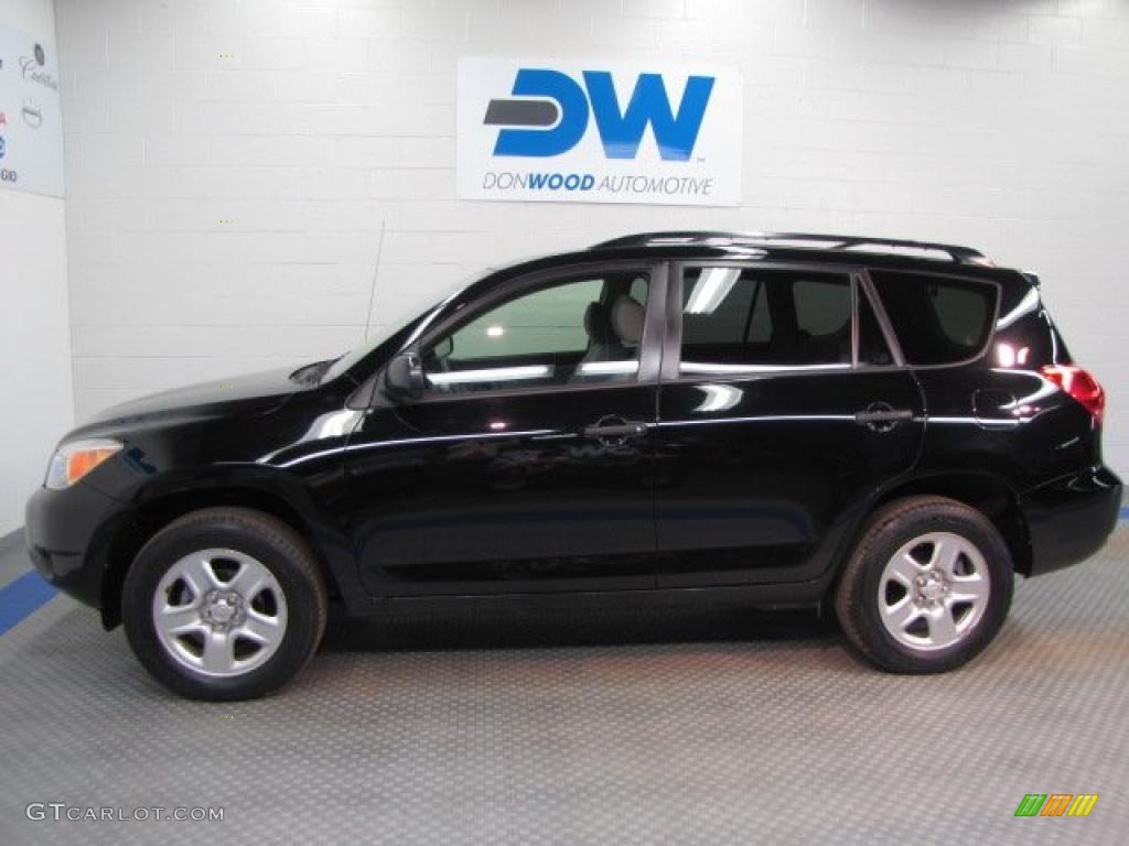 2008 RAV4 4WD - Black / Ash photo #5
