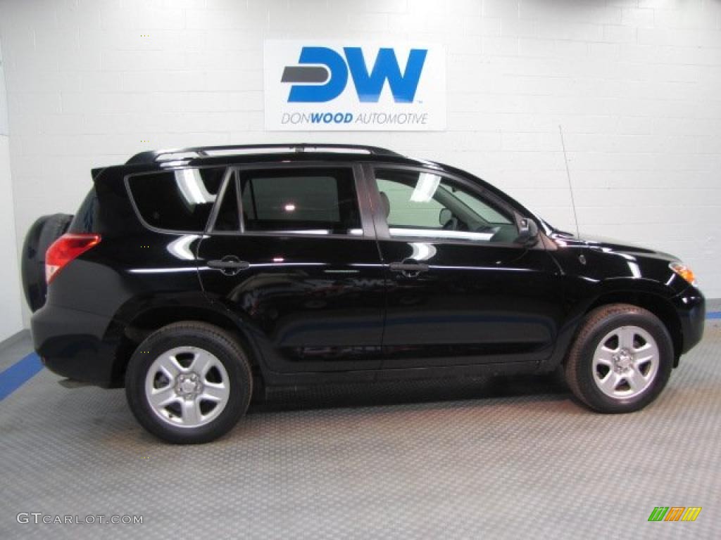 2008 RAV4 4WD - Black / Ash photo #6