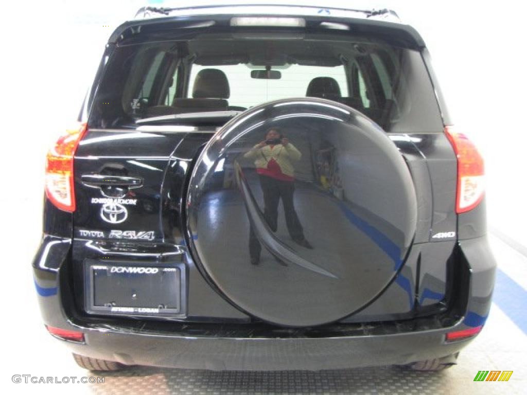 2008 RAV4 4WD - Black / Ash photo #8