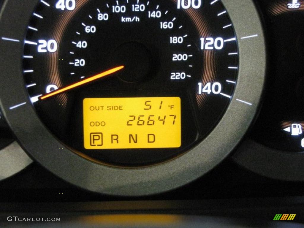 2008 RAV4 4WD - Black / Ash photo #11