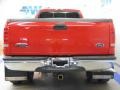 1999 Vermillion Red Ford F350 Super Duty Lariat Crew Cab 4x4 Dually  photo #6