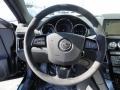 2011 Cadillac CTS Ebony/Saffron Interior Steering Wheel Photo