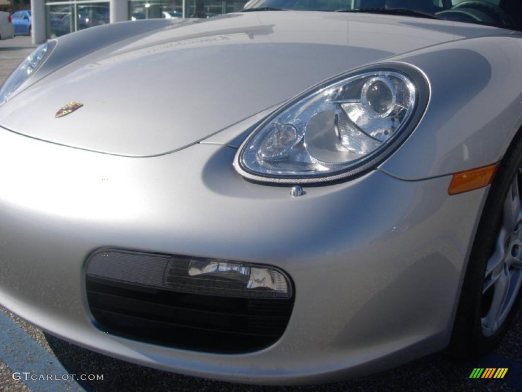 Arctic Silver Metallic 2006 Porsche Boxster Standard Boxster Model Exterior Photo #45378078