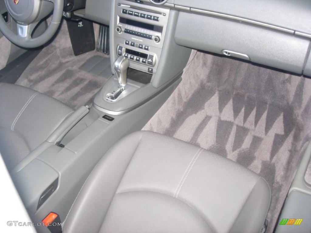 Black/Stone Grey Interior 2006 Porsche Boxster Standard Boxster Model Photo #45378306