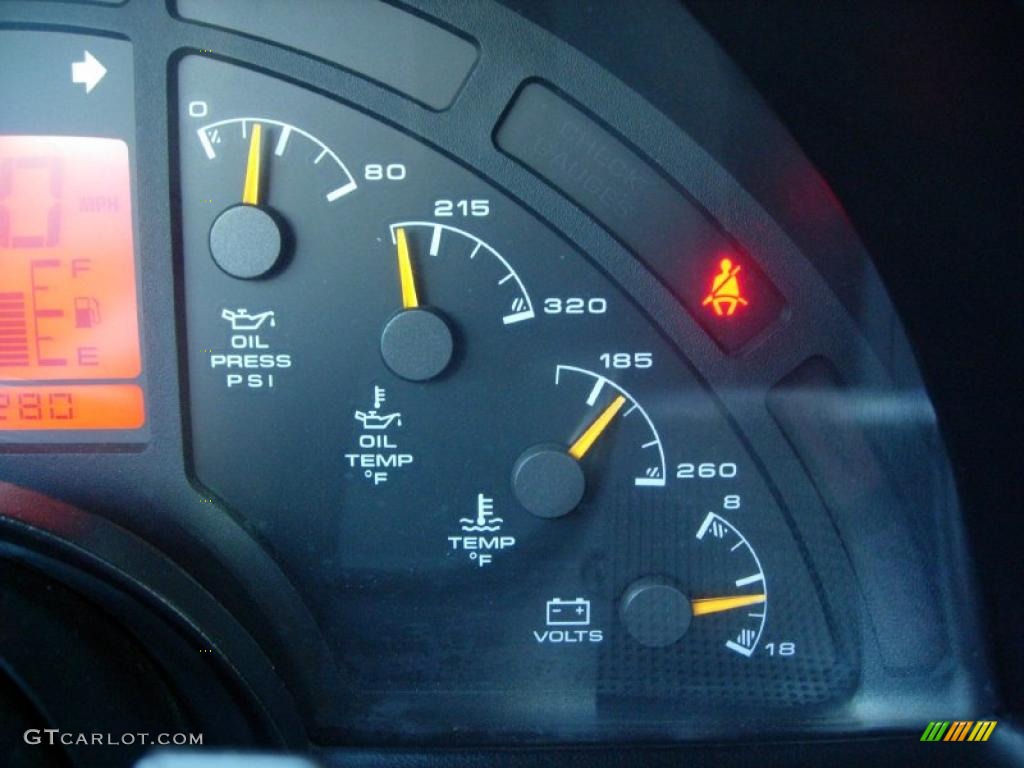 1996 Chevrolet Corvette Coupe Gauges Photo #45378602