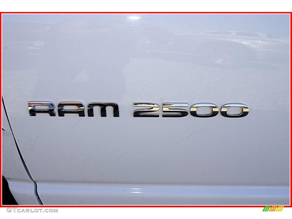 2006 Ram 2500 SLT Mega Cab - Bright White / Medium Slate Gray photo #3
