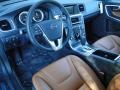 Beechwood Brown/Off Black Prime Interior Photo for 2012 Volvo S60 #45379030