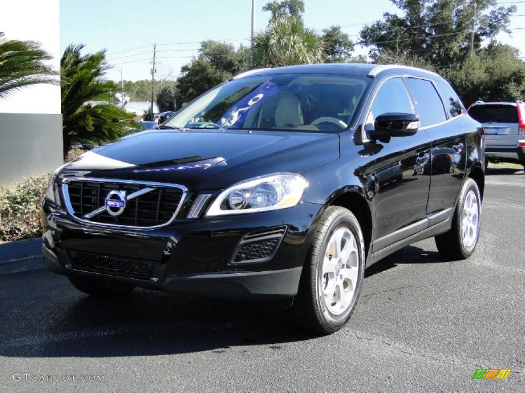 2011 XC60 3.2 - Black Sapphire Metallic / Sandstone Beige photo #1