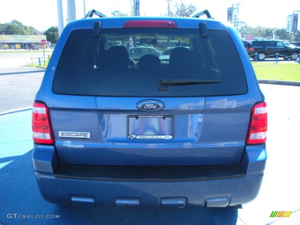 2009 Escape XLT - Sport Blue Metallic / Stone photo #4