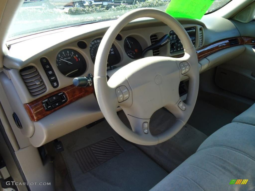 2000 Buick LeSabre Limited Taupe Steering Wheel Photo #45380680
