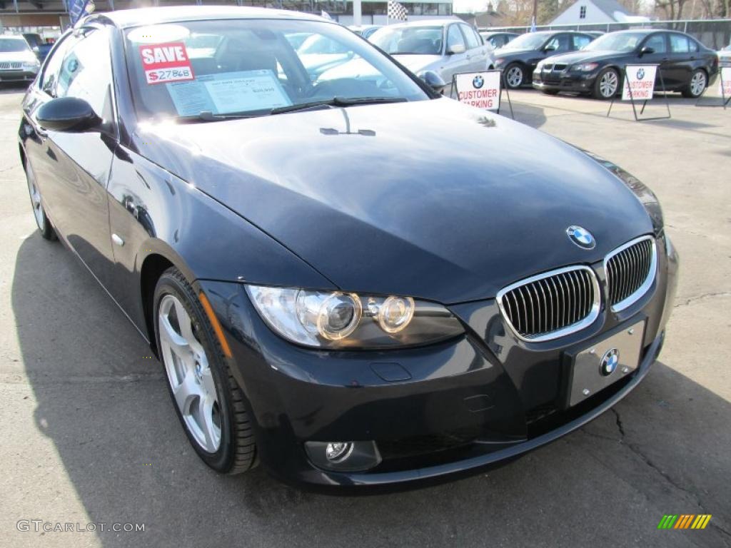 2007 3 Series 328i Coupe - Monaco Blue Metallic / Grey photo #8