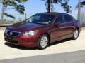 2009 Basque Red Pearl Honda Accord LX Sedan  photo #10