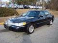 1999 Deep Wedgewood Blue Metallic Lincoln Town Car Signature  photo #8