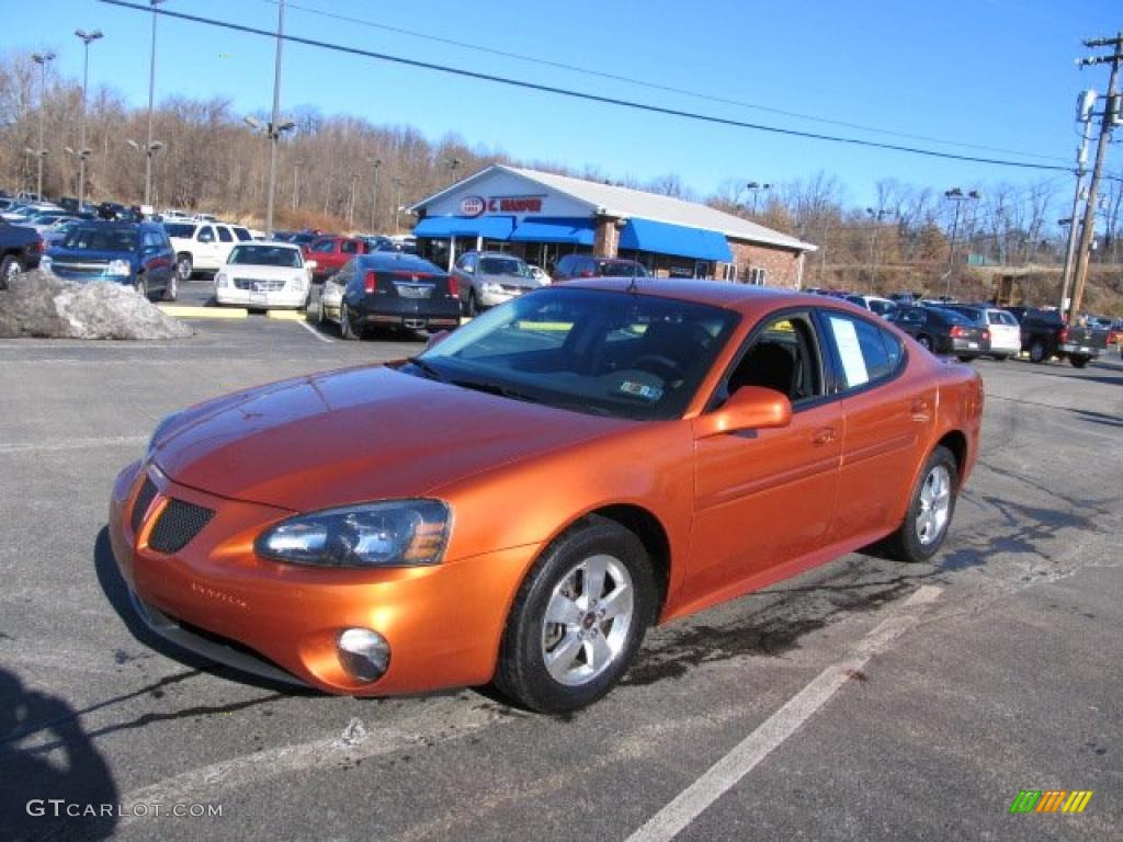 Fusion Orange Metallic 2005 Pontiac Grand Prix Sedan Exterior Photo #45382558