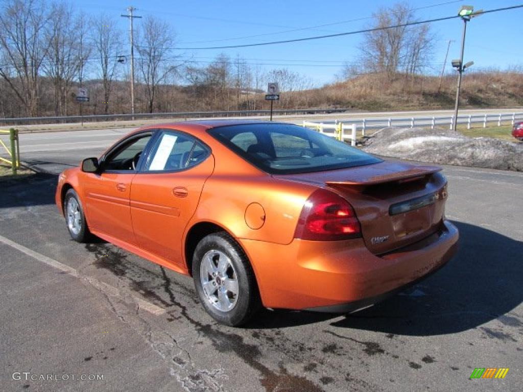 Fusion Orange Metallic 2005 Pontiac Grand Prix Sedan Exterior Photo #45382598
