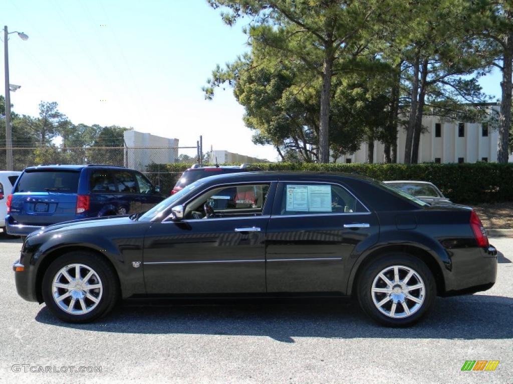 2007 300 C HEMI - Brilliant Black / Dark Khaki/Light Graystone photo #2