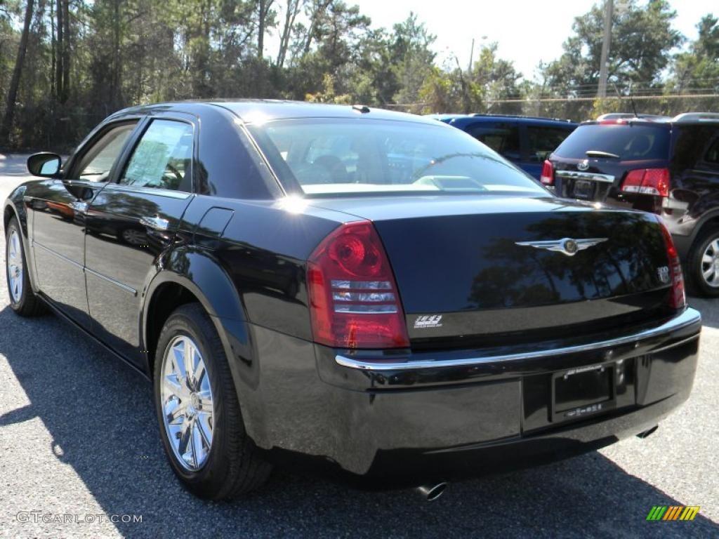 2007 300 C HEMI - Brilliant Black / Dark Khaki/Light Graystone photo #3